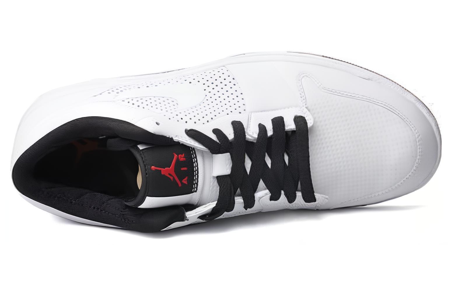 Jordan Alpha 1 Low 'White Black Varsity Red' 圖 3