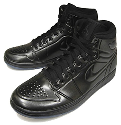 Air Jordan 1 Anodized 'Black' 414823-002 Lookbook Air Jordan 1 Anodized 'Black' 414823-002