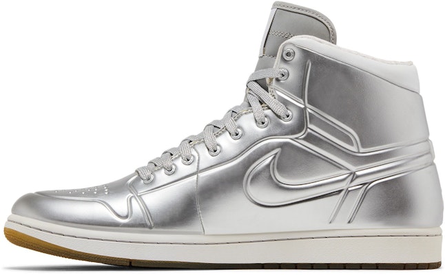 Air Jordan 1 Anodized 'Silver' Perak 414823-001 Lookbook Air Jordan 1 Anodized 'Silver' Perak 414823-001