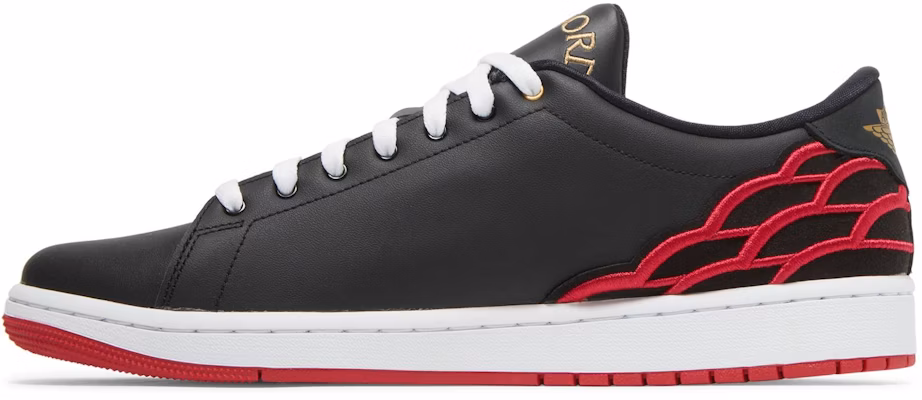 Air Jordan 1 Centre Court 'Hitam Merah Jambu' DQ8577-001 Lookbook Air Jordan 1 Centre Court 'Hitam Merah Jambu' DQ8577-001