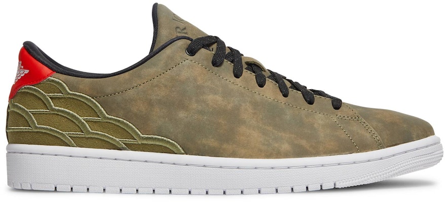 Air Jordan 1 Centre Court 'Oil Green' Minyak Hijau DJ2756-300 Buy Air Jordan 1 Centre Court 'Oil Green' Minyak Hijau DJ2756-300