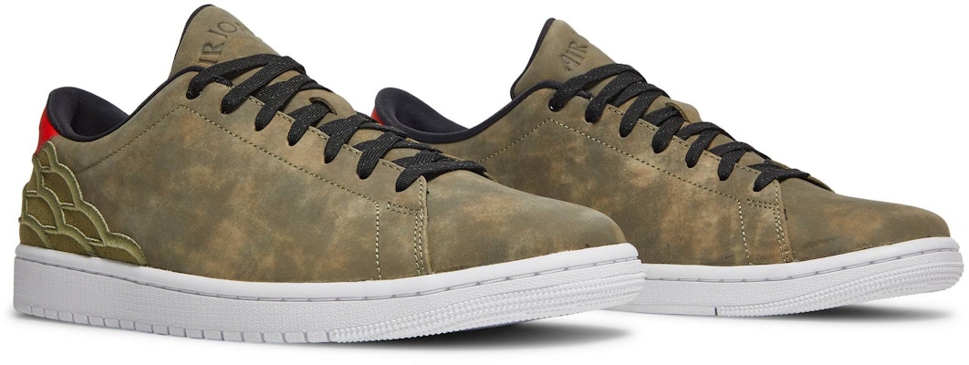 Air Jordan 1 Centre Court 'Oil Green' Minyak Hijau DJ2756-300 Cheap Air Jordan 1 Centre Court 'Oil Green' Minyak Hijau DJ2756-300