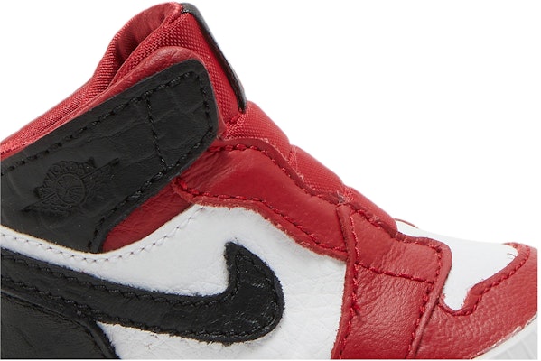 (Toddler) Air Jordan 1 Crib Bootie 'Satin Snake Chicago' AT3745-601 Order (Toddler) Air Jordan 1 Crib Bootie 'Satin Snake Chicago' AT3745-601