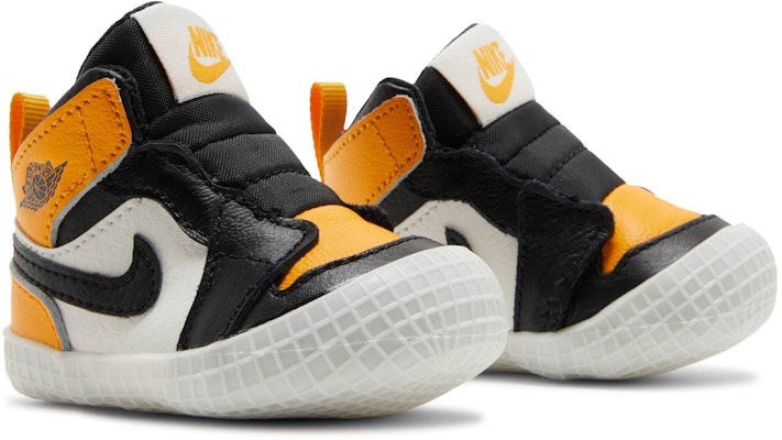 (Toddler) Air Jordan 1 Crib Bootie 'Yellow Toe' AT3745-711 Cheap (Toddler) Air Jordan 1 Crib Bootie 'Yellow Toe' AT3745-711