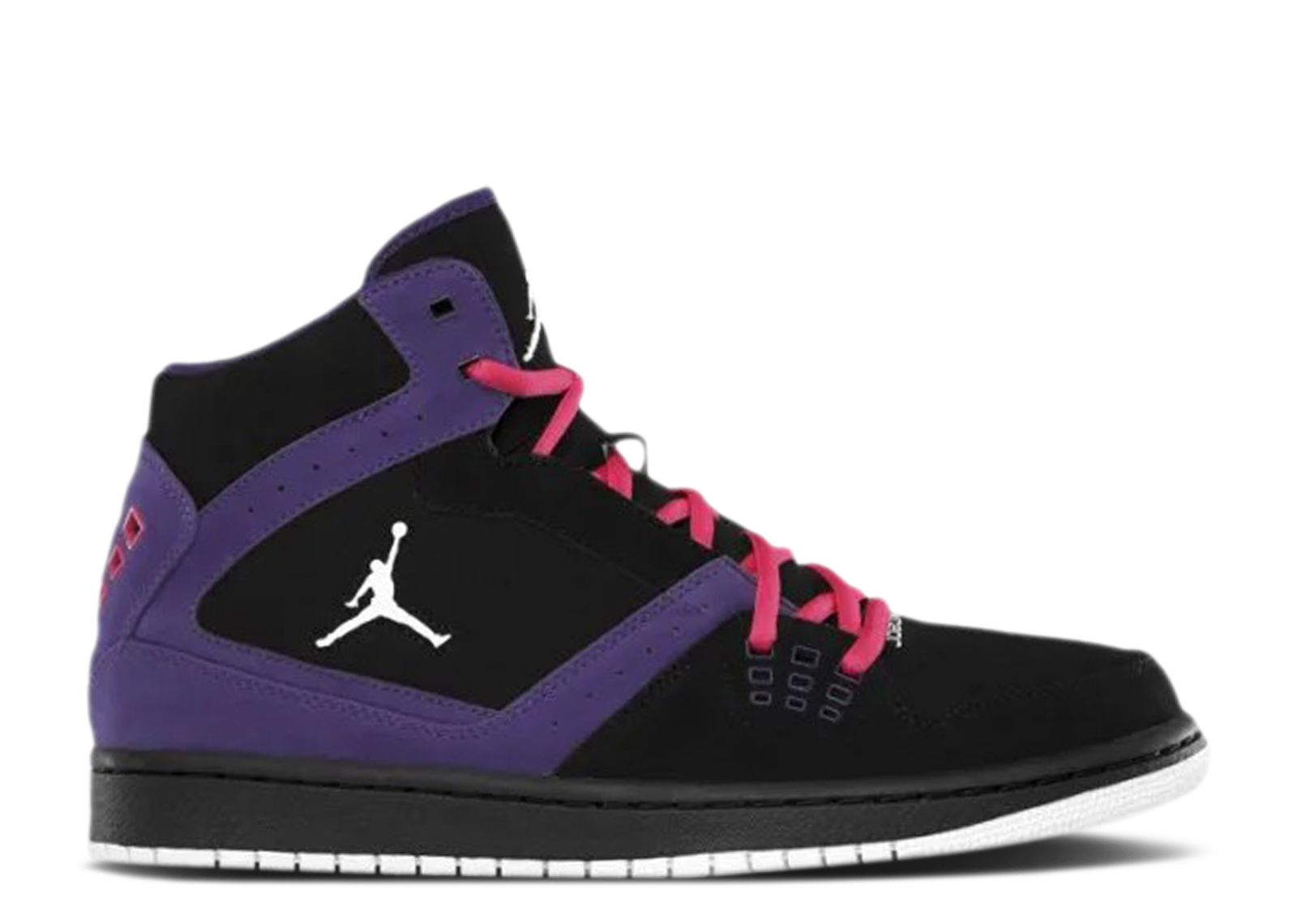 Air Jordan 1 Flight 'Black Club Purple' 372704-078