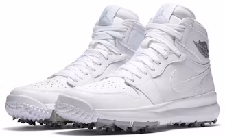 Order Air Jordan 1 高爾夫鞋「白金屬」917717-101