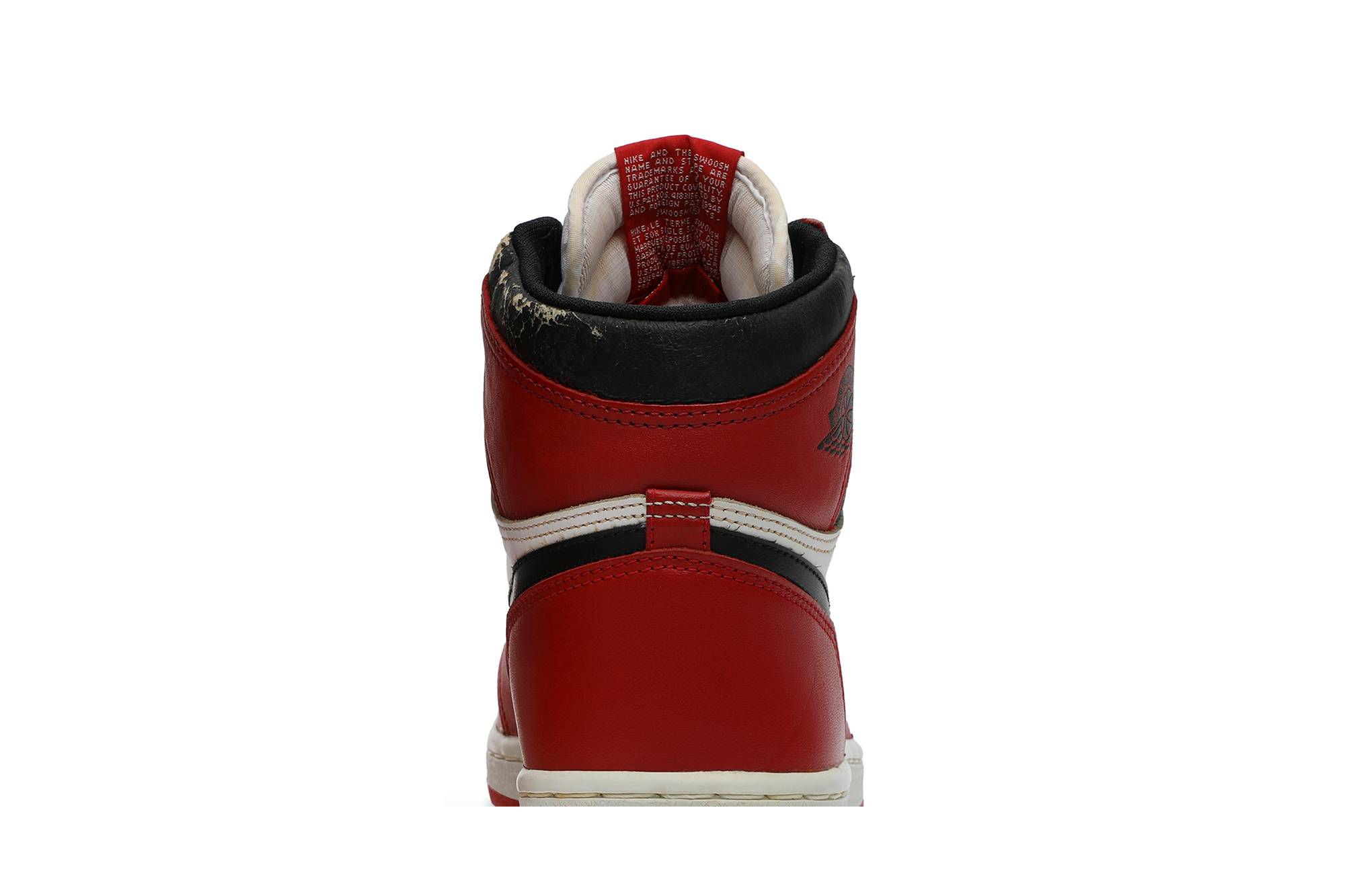 Sizing Air Jordan 1 Tinggi 1985 'Bred' Aj1 4280