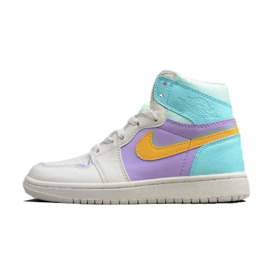 Jordan 1 High 'Yellow Blue Purple'