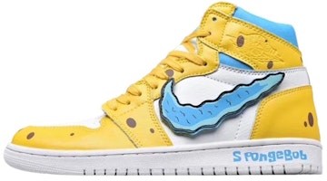 Air Jordan 1 High 'Yellow White Blue' 556298-002 Air Jordan 1 High 'Yellow White Blue' 556298-002