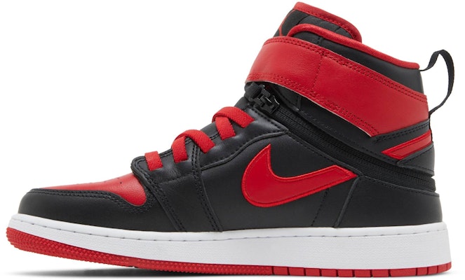 (青少年)Air Jordan 1 High FlyEase 'Bred' DC7986-060 Lookbook (青少年)Air Jordan 1 High FlyEase 'Bred' DC7986-060