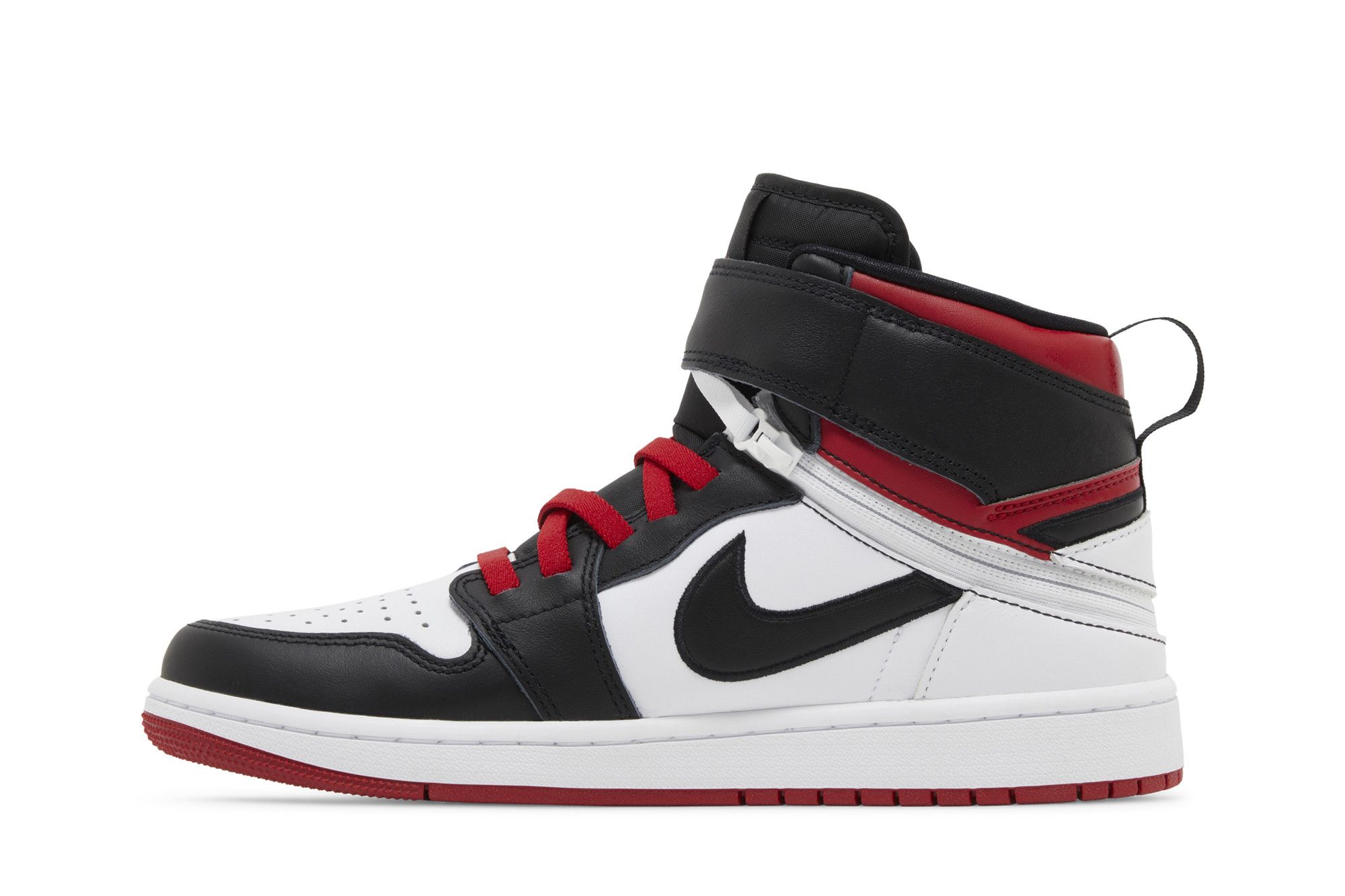 Shop Air Jordan 1 High FlyEase ''Gym Red Black Toe'' Schwarz Rot CQ3835-106
