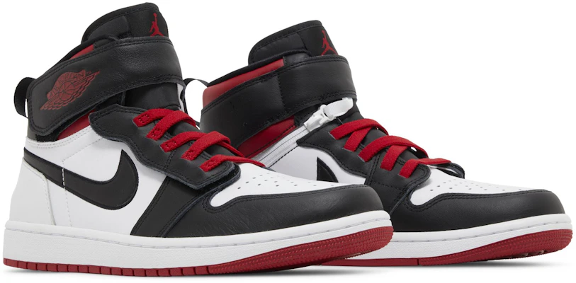Air Jordan 1 High FlyEase ''Gym Red Black Toe'' Schwarz Rot CQ3835-106 1
