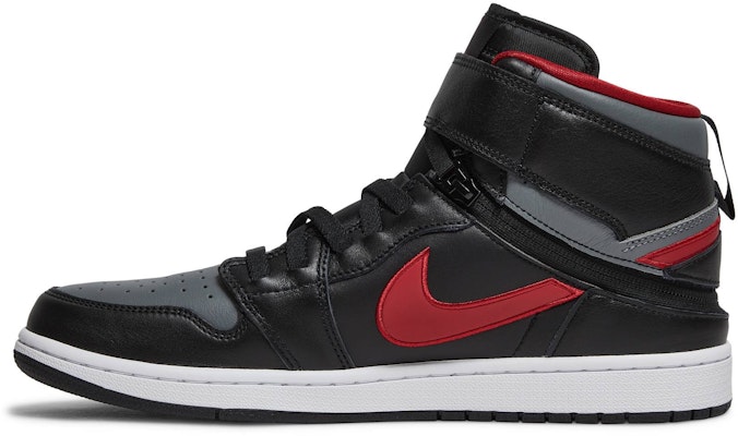 Air Jordan 1 High FlyEase 'Smoke Grey Gym Red' CQ3835-006 Lookbook Air Jordan 1 High FlyEase 'Smoke Grey Gym Red' CQ3835-006