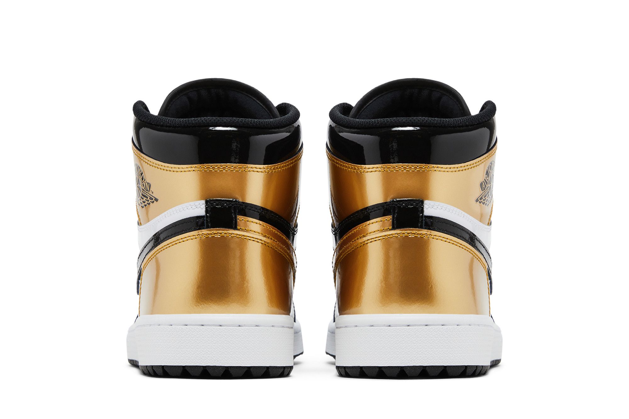 Sizing Air Jordan 1 高筒高爾夫鞋「金腳趾」 DQ0660-002