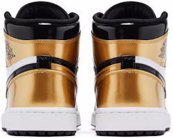 Sizing Air Jordan 1 高筒高爾夫鞋「金腳趾」 DQ0660-002
