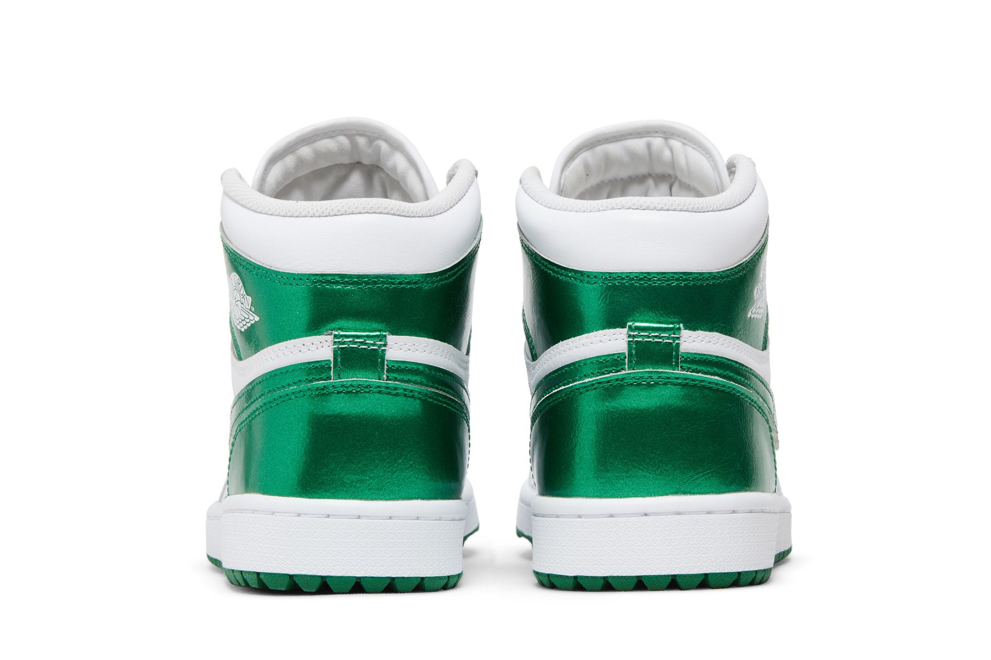 Sizing Air Jordan 1 High Golf ''Metallic Green'' Groen Metaal DQ0660-130