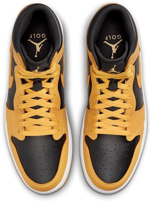 Air Jordan 1 Tinggi Golf 'Pollen' DQ0660-700 Lookbook Air Jordan 1 Tinggi Golf 'Pollen' DQ0660-700