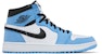 Air Jordan 1 High Golf 'University Blue' Lelaki Biru Mewah DQ0660-400