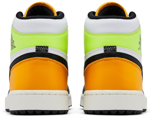 Air Jordan 1 Tinggi Golf 'Volt Gold' DQ0660-105 Details for Air Jordan 1 Tinggi Golf 'Volt Gold' DQ0660-105