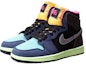 Lookbook Air Jordan 1 High OG 'Coklat Biru Kuning' 555555-201