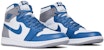 Air Jordan 1 High OG 'True Blue' Biru Asli DZ5485-410