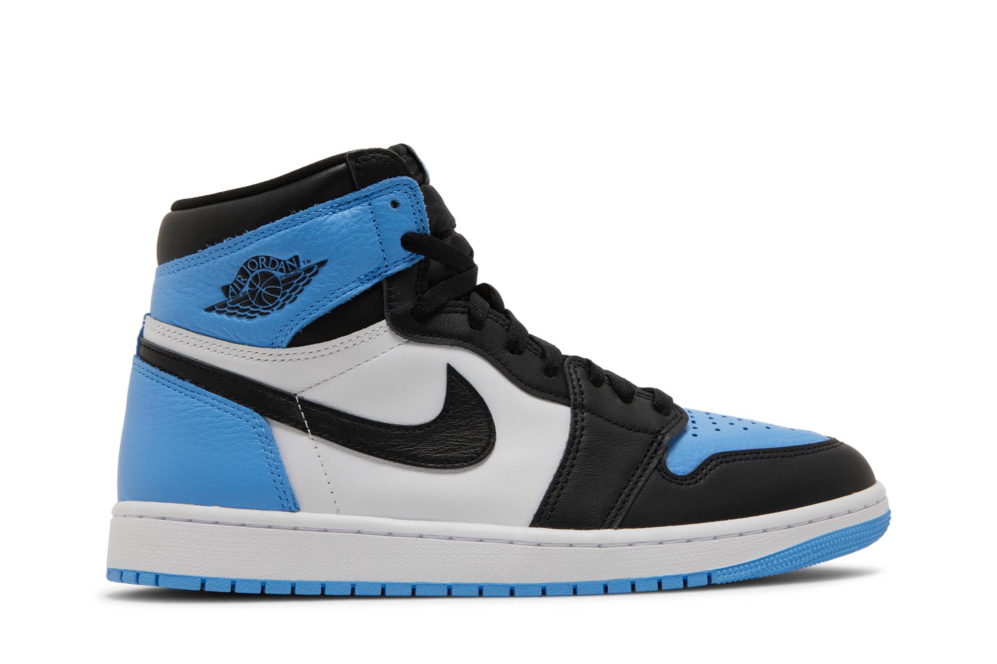 university blue air jordan 1 high og