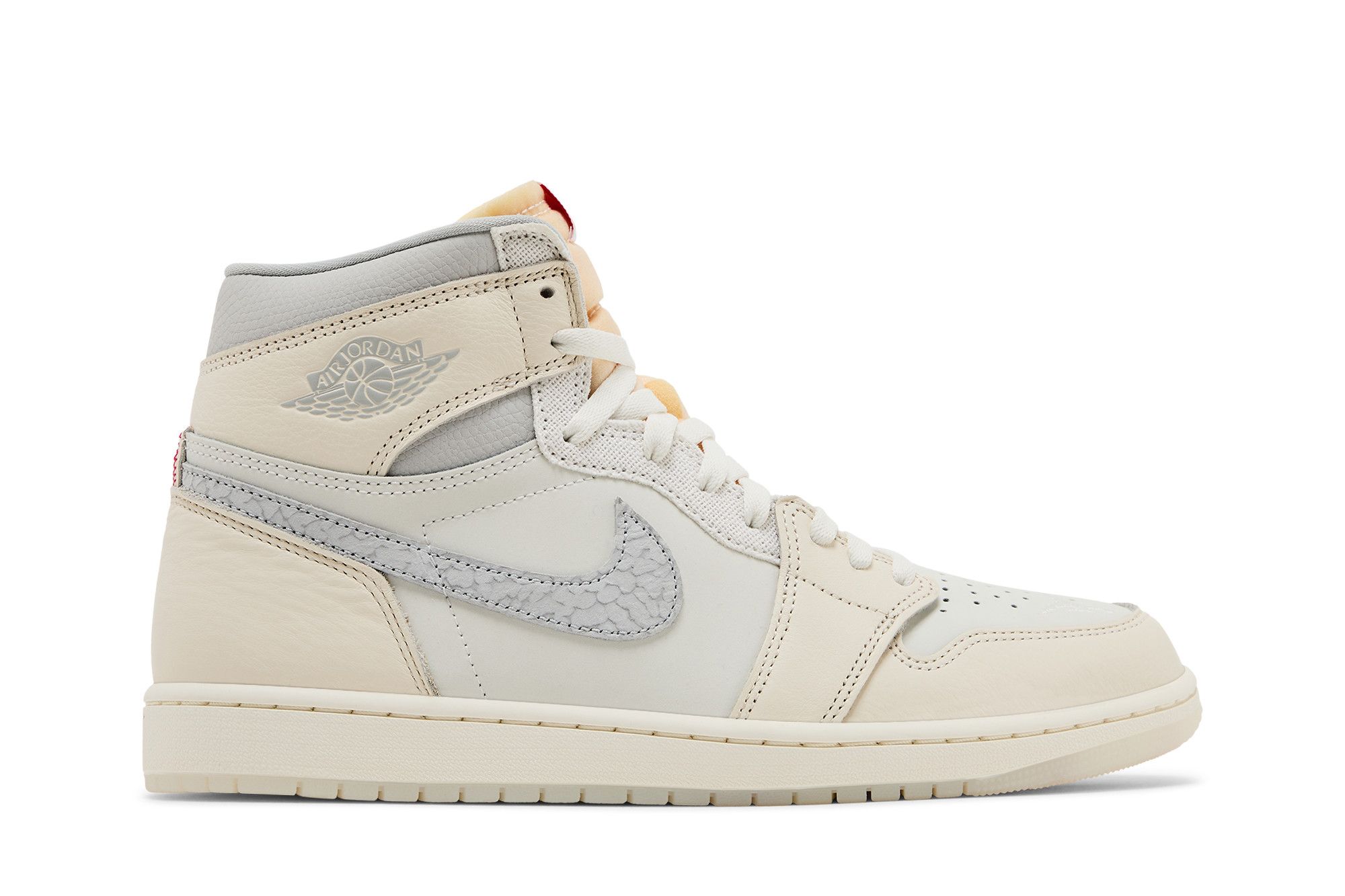 Buy Air Jordan 1 High Retro OG ''Sail University Red'' Lelaki Wanita Sneakers IH4363-100