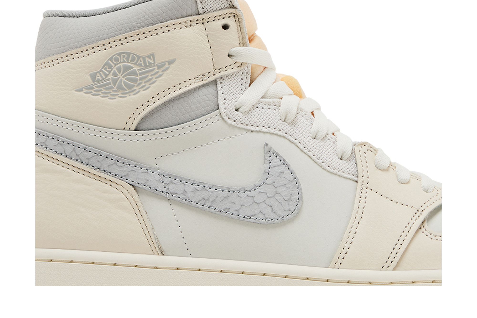 Order Air Jordan 1 High Retro OG ''Sail University Red'' Lelaki Wanita Sneakers IH4363-100