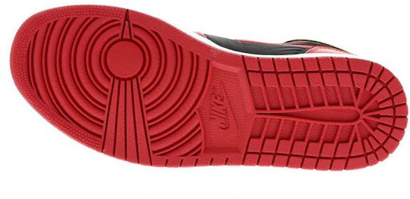 Air Jordan 1 高筒帶 '黑色健身紅' 342132-002 Lookbook Air Jordan 1 高筒帶 '黑色健身紅' 342132-002