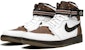 Air Jordan 1 High Strap 'Ginger' Lelaki Wanita Kasual Sneakers 342132-121