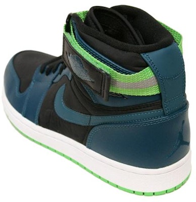 Air Jordan 1 Tinggi Strap 'Green Spark' 342132-013 Shop Air Jordan 1 Tinggi Strap 'Green Spark' 342132-013