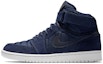 Buy Air Jordan 1 High Strap 'Midnight Navy' Lelaki Wanita Kasut Sneakers 342132-400