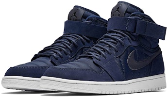 Air Jordan 1 High Strap 'Azul Medianoche' 342132-400 Lookbook Air Jordan 1 High Strap 'Azul Medianoche' 342132-400