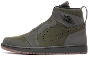 Air Jordan 1 High Zip 'Olive Canvas' AR4833-300 Air Jordan 1 High Zip 'Olive Canvas' AR4833-300