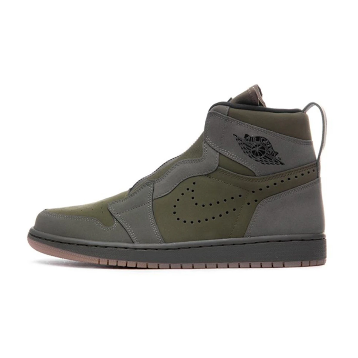 Beli Air Jordan High Zip 'Olive Canvas' AR4833-300 Novelship
