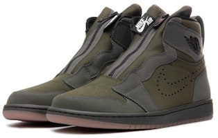 喬丹 Air Jordan 1 HIGH ZIP 高幫 復古籃球鞋 男款 軍綠 Order 喬丹 Air Jordan 1 HIGH ZIP 高幫 復古籃球鞋 男款 軍綠