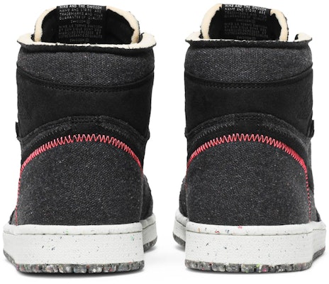 Air Jordan 1 High Zoom 'Crater' Lelaki CW2414-001 Details for Air Jordan 1 High Zoom 'Crater' Lelaki CW2414-001
