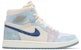 Air Jordan 1 High Zoom Air CMFT 'Celestine Blue' dalam Bahasa Melayu. DQ5091-041