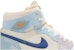 Air Jordan 1 High Zoom Air CMFT 'Celestine Blue' dalam Bahasa Melayu. DQ5091-041