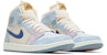 Air Jordan 1 High Zoom Air CMFT 'Celestine Blue' dalam Bahasa Melayu. DQ5091-041