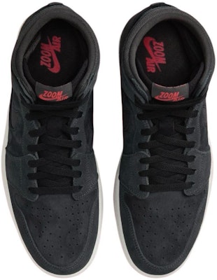 Air Jordan 1 High Zoom Comfort 2 'Anthracite Siren Red' DV1307-001 Lookbook Air Jordan 1 High Zoom Comfort 2 'Anthracite Siren Red' DV1307-001