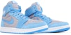 Air Jordan 1 High Zoom Comfort 2 'University Blue' Biru Universiti. DV1307-014
