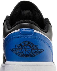 에어 조던 1 로우 '로얄 블루 토' 553558-140 Sizing 에어 조던 1 로우 '로얄 블루 토' 553558-140