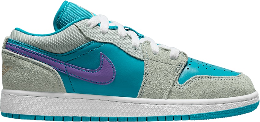 (Akas Kanak-Kanak) Air Jordan 1 Low 'Aquatone' DX4374-300 Buy (Akas Kanak-Kanak) Air Jordan 1 Low 'Aquatone' DX4374-300
