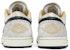 Air Jordan 1 Low 'Beaded Swoosh' Lelaki Wanita Sneakers DV1762-001