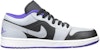 Air Jordan 1 Low 'Hitam Concord Kelabu Serigala' 553558-014