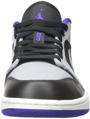 Air Jordan 1 Low 'Black Concord Wolf Grey' 553558-014 Shop Air Jordan 1 Low 'Black Concord Wolf Grey' 553558-014