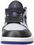 Shop Air Jordan 1 Low 'Hitam Concord Kelabu Serigala' 553558-014