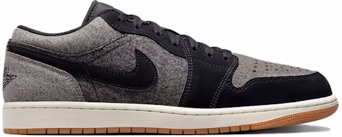 Air Jordan 1 Low 'Black Denim' HJ4360-001 Air Jordan 1 Low 'Black Denim' HJ4360-001