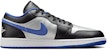 Air Jordan 1 Low 'Hitam Game Royal' 553558-007